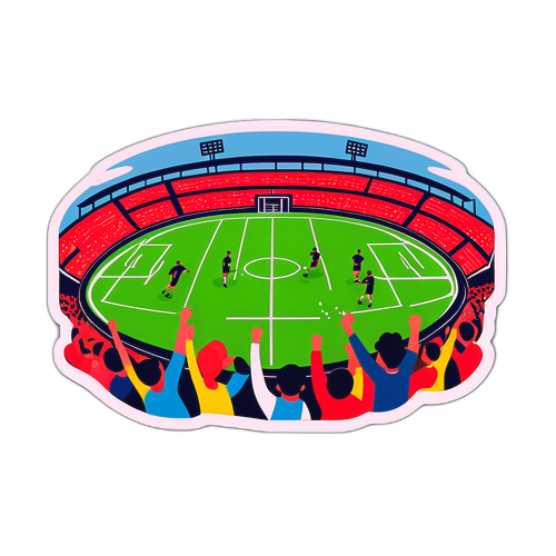 Không khí bóng đá náo nhiệt