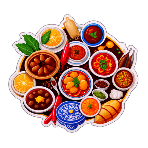 土耳其美食主題貼紙