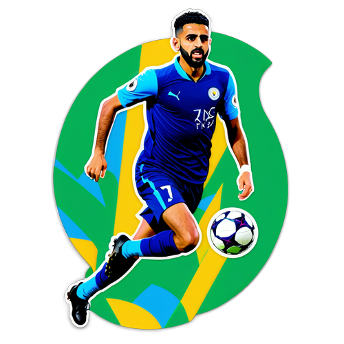 Riyad Mahrez en Action