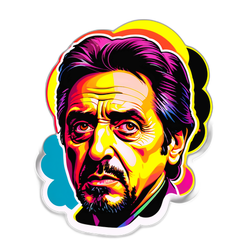 Ritratto in Stile Fumetto di Al Pacino