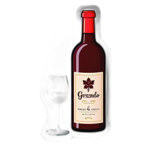 Elegancka butelka wina Gonzalo Garcia