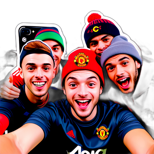 חוגגים במנצ'סטר יונייטד