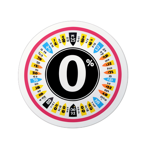 幸運彩票抽獎貼紙