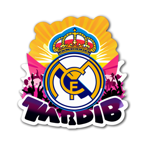 Real Madrid Logo Kunstnerisk Repræsentation