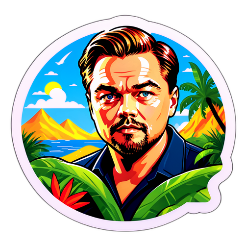 Leonardo DiCaprio seikkailemassa trooppisessa ympäristössä