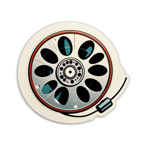 Nostalgic Kieran Culkin Tribute Sticker