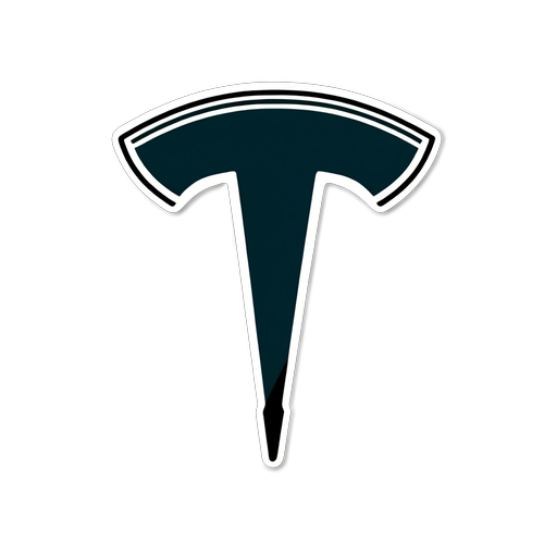 Unleash Innovation! The Electric Tesla Logo Sticker You Can't Afford to Miss!