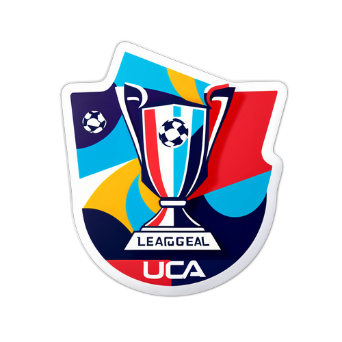 UEFA Konferans Ligi Modern Sanat Stil Sticker
