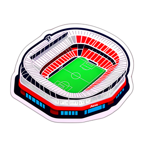 Stadyum ng Arsenal na Puno ng Fans