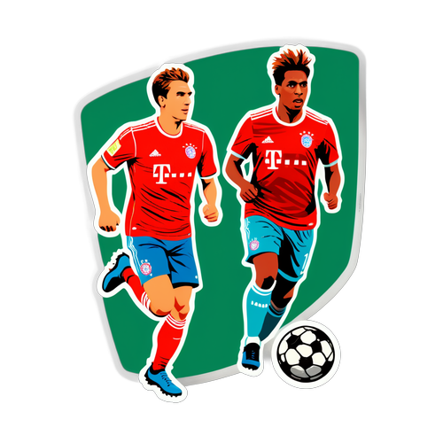 Sticker Đam Mê Bóng Đá: Bayern vs Leverkusen