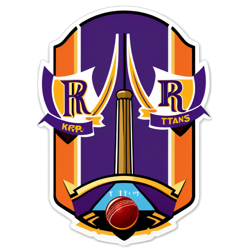 SRH बनाम KKR मैच का स्टिकर