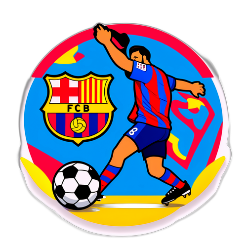 Ilustrace zápasu mezi Levante a Barcelonou