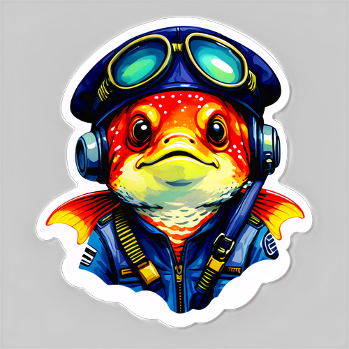 Unbelievable! The Captivating World of Pilots with Fish Caps – You Won't Believe Your Eyes!