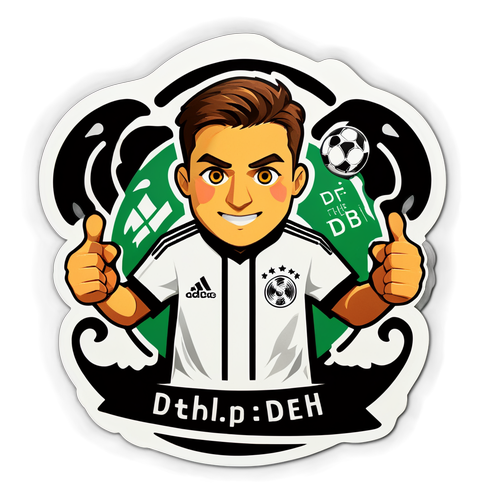 Unverzichtbar für DFB-Fans: Das Ultimative Sticker-Set mit Spieler-Signaturen!