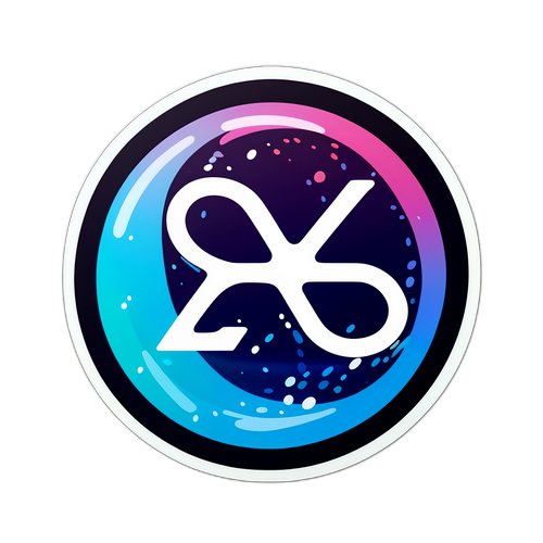 XRP-Logo mit digitaler Wasseroberfläche