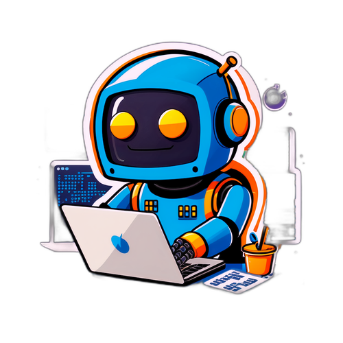 Robot na Nagtatype