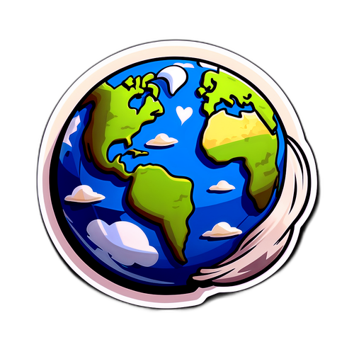 Sticker ya Dunia ya Soka