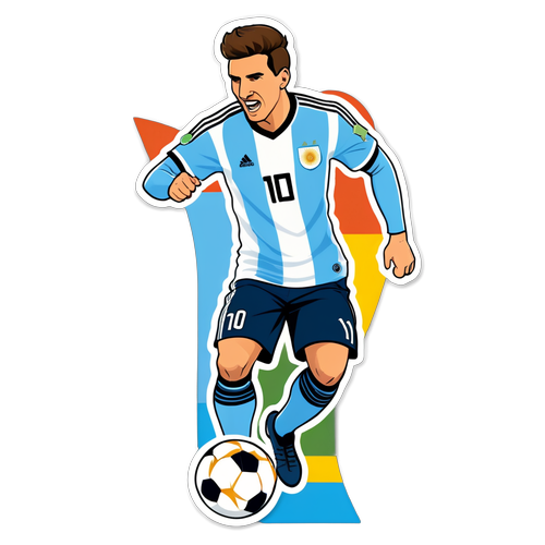 Sokong Argentina dengan Gaya! Pelekat Khas Pasukan Bola Sepak Kebangsaan yang Menyemarakkan Semangat!