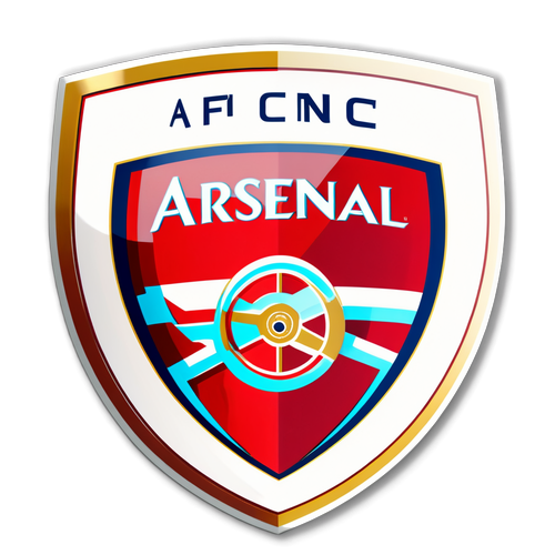 Arsenal FC Crest Sticker