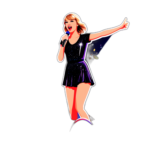 Taylor Swift előadás közben