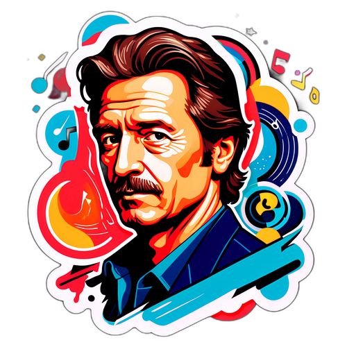 Portrait stylisé de Glenn Michelland