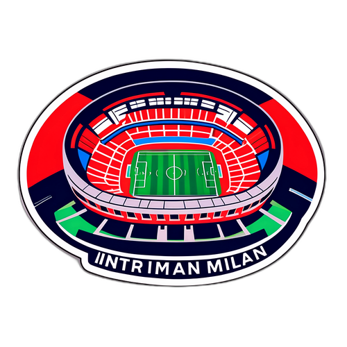 Stadionul Inter-Milan în timpul unui meci important