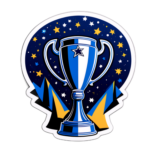 Glamorous Champions League Klistermærke