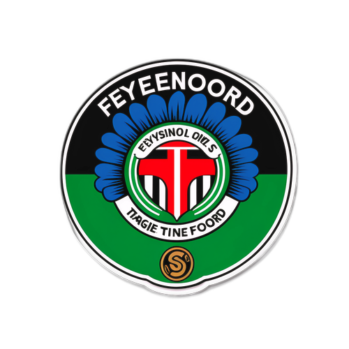 Feyenoord szurkolói matricája