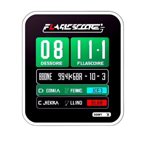 Flashscore Sticker Design