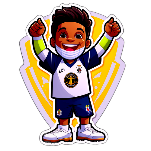 Adesivo do Copinha com Elementos do Corinthians