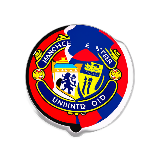 Sticker kết nối Manchester United và Everton