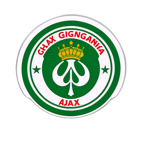 Ajax Groningen Sticker Design