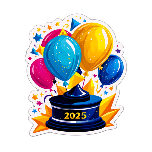 Ballon d'Or 2025 Sticker