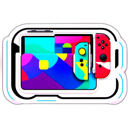 Sticker Futurista de la Nintendo Switch 2
