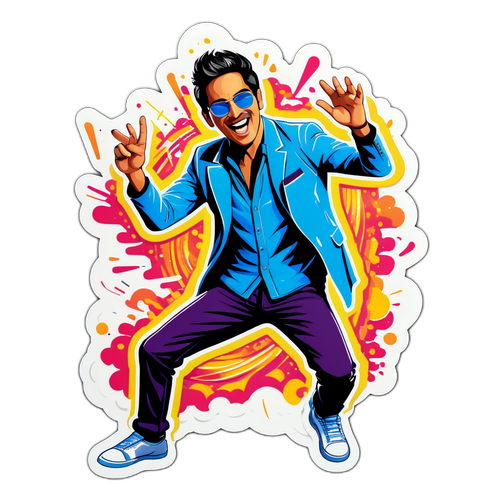 Sticker Artístico de Flavio Mendoza