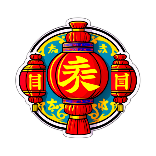 Diseño que representa a China con 'Ansa' y elementos culturales