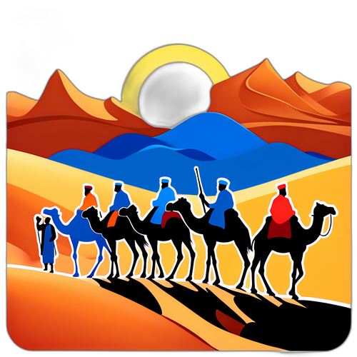 Paysage traditionnel marocain avec des dunes de sable