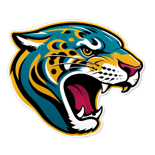 Jacksonville Jaguars Logo Sticker