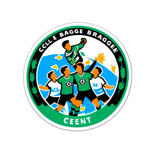 Uchoraji wa Ushindani wa Soka wa Gent na Cercle Brugge
