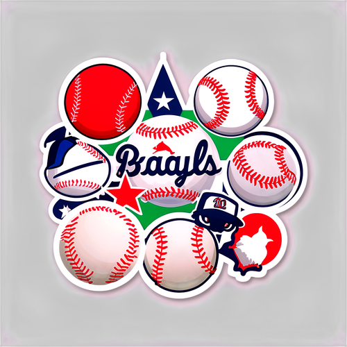 MLB賽季慶祝貼紙