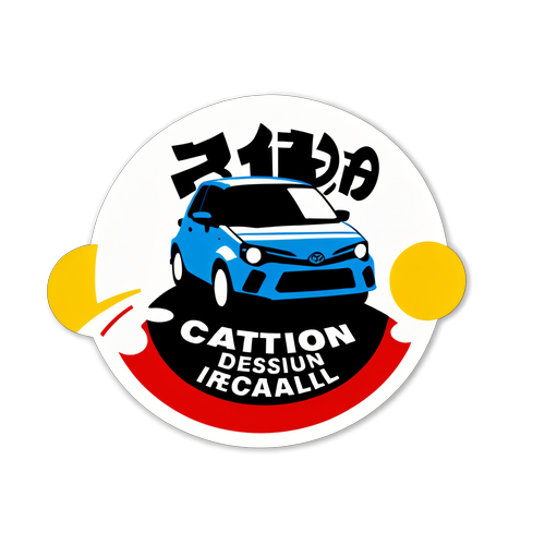 Sticker para sa Recall ng Toyota Raize