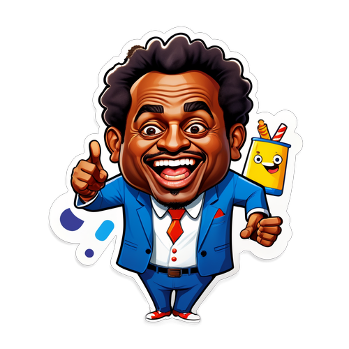Caricature de Waly Dia