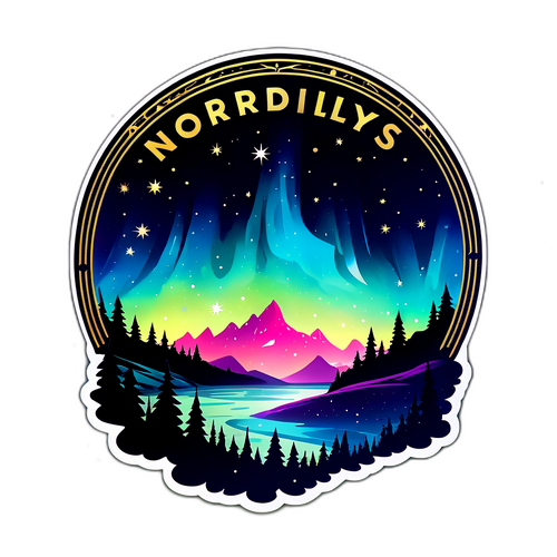 Aurora Borealis Design med 'Nordlys'