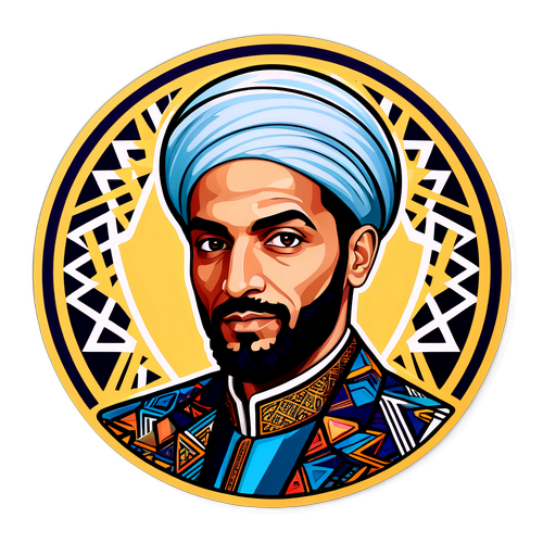 Moderne, stilvolle Porträt von Karim El Gawhary