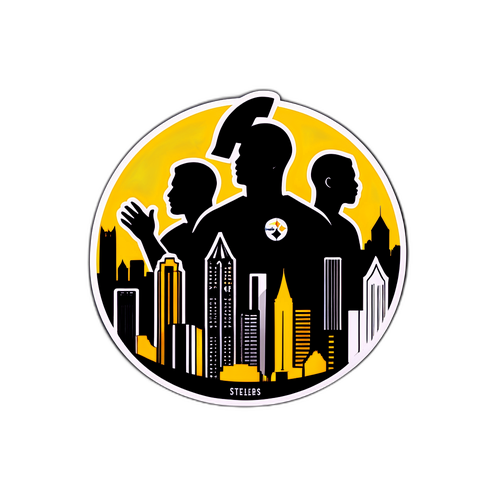 Pittsburgh Steelers Silhouette Design