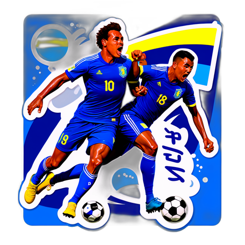 Sticker Pertandingan Curaçao vs El Salvador