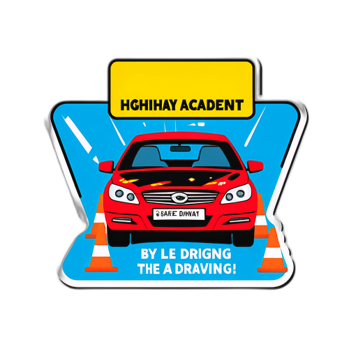 高速公路安全駕駛標語貼紙