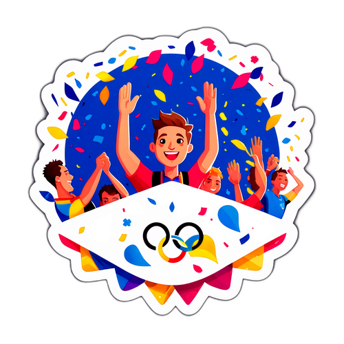 Momentul de sărbătoare la Jocurile Olimpice