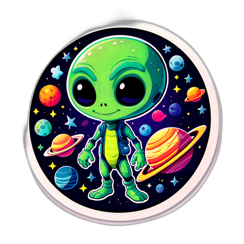 Aliendro, el alienígena divertido