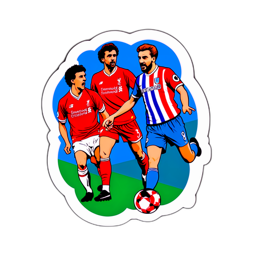 Sticker Nostalgia Perlawanan Liverpool dan Brighton